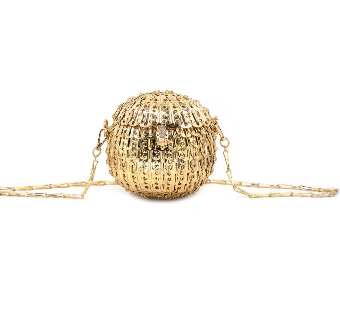 GOLDEN BIRD CAGE BAG