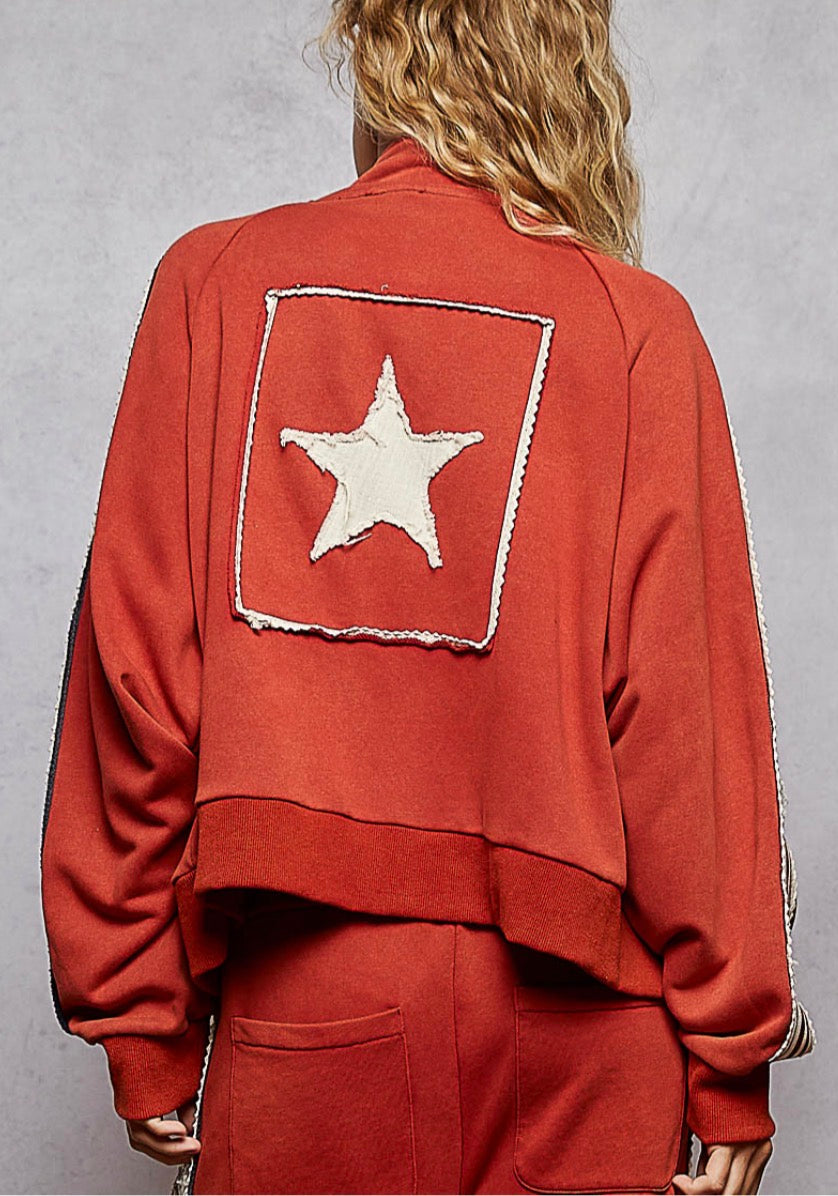 M STAR ZIP UP