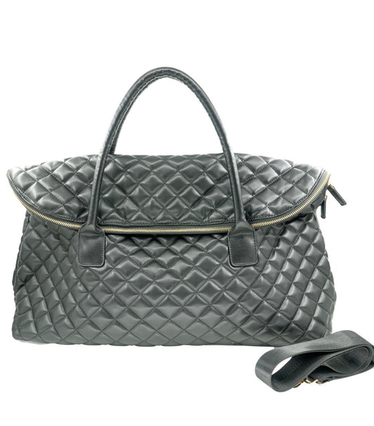 QUILTED WEEKENDER BAG