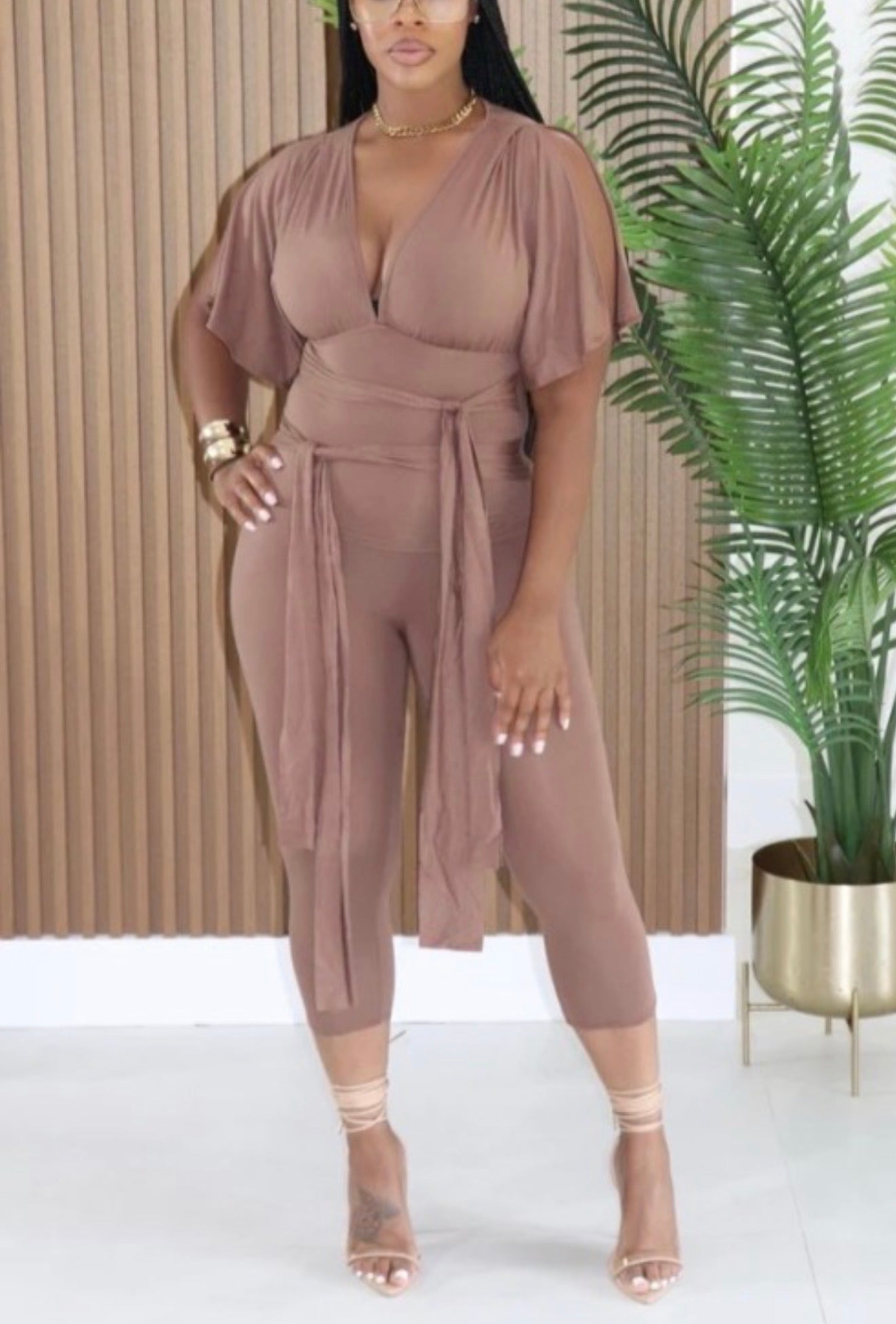 THE MOCHA ALLURE WRAP SET