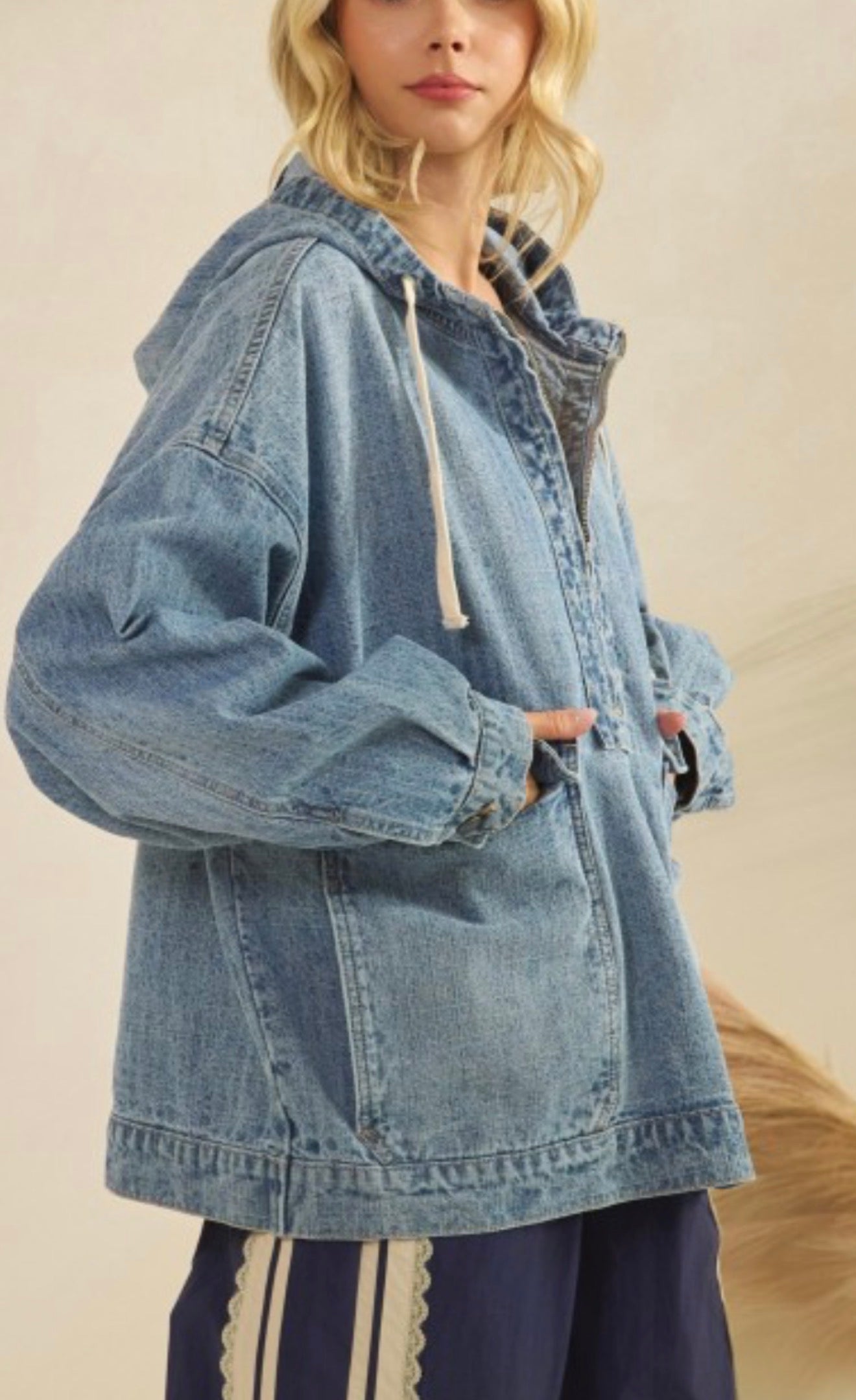DENIM ANORAK