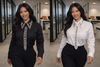 THE POWER MUSE EMBELLISHED BLOUSE