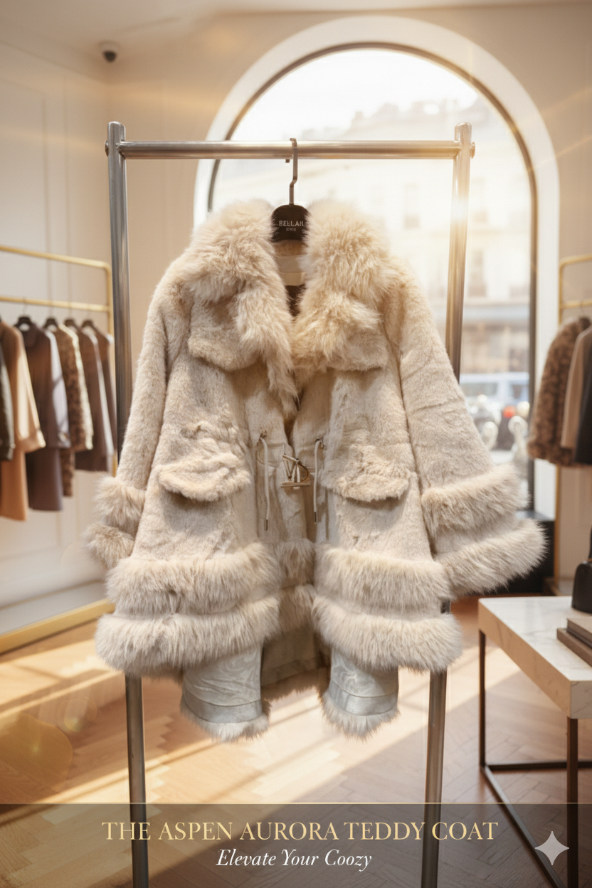 THE ASPEN AURORA TEDDY COAT