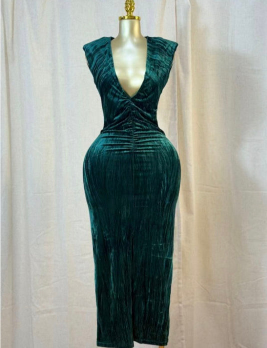 VERIDIAN SIREN DRESS