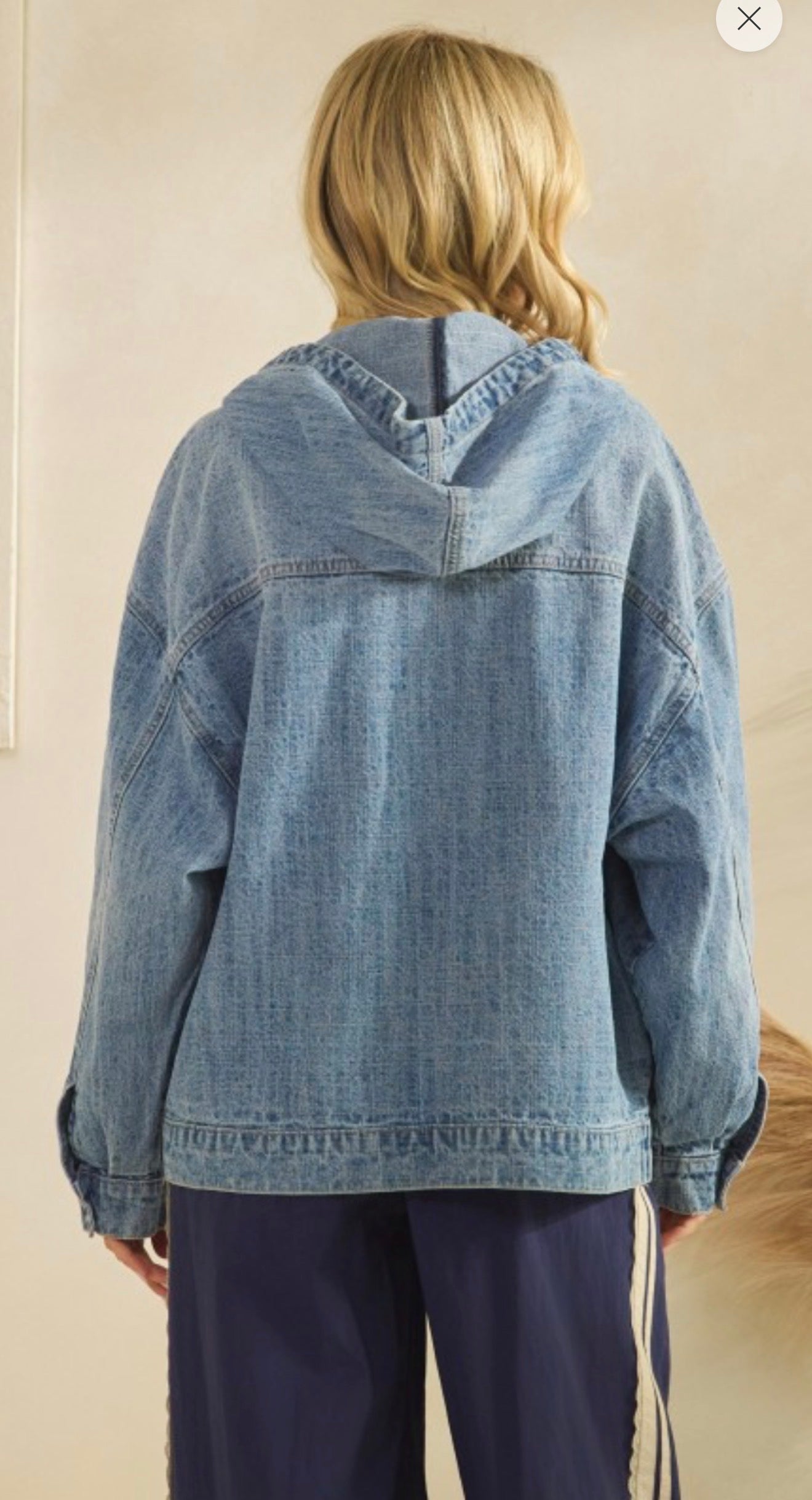 DENIM ANORAK