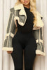 THE CROPPED AVIATOR SHERLING JACKET