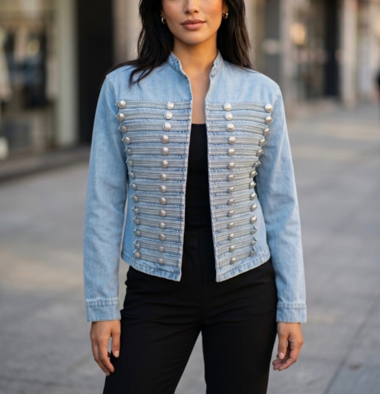 49TH MILITARY DENIM JACKET