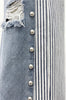 QUEEN PATCHWORK STUDDED JEANS