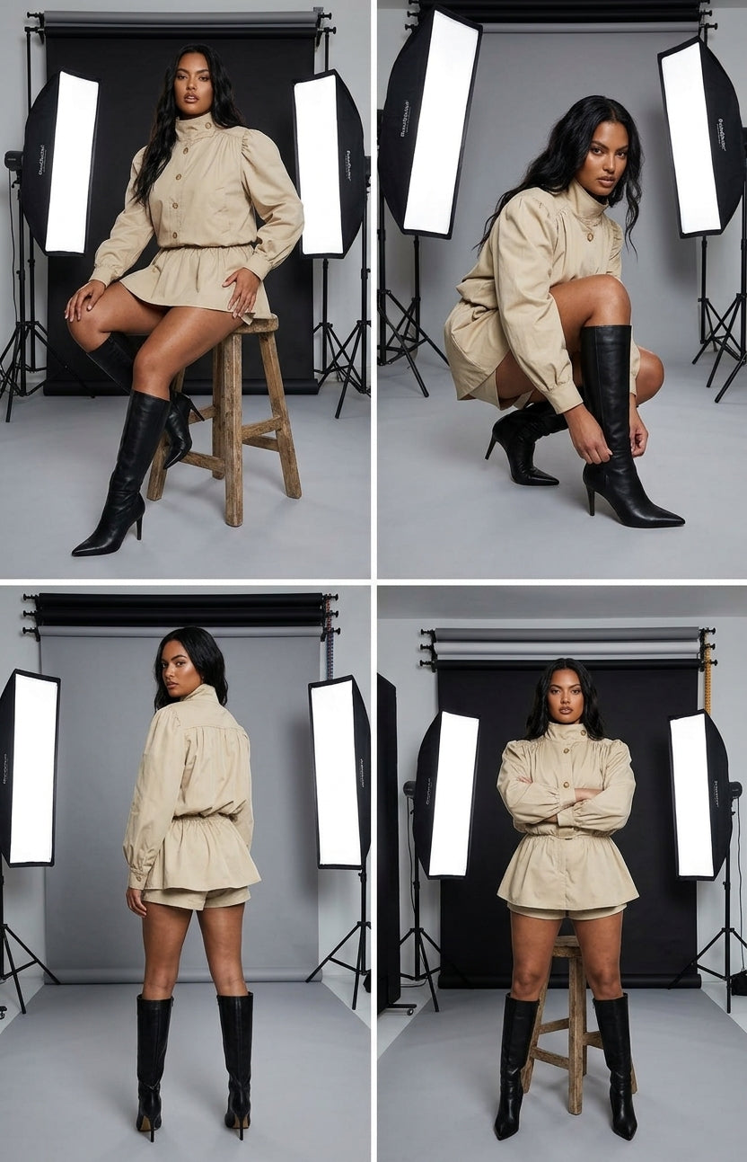 HANNA UTILITY SKORT SET