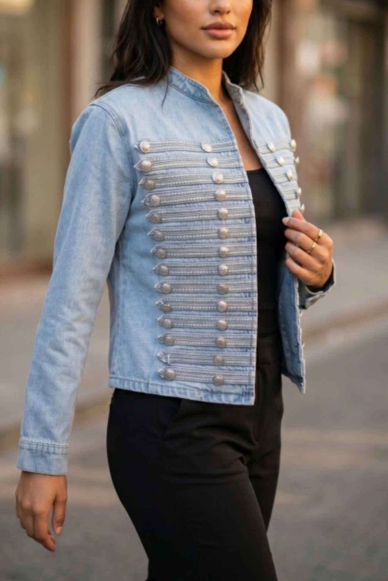 49TH MILITARY DENIM JACKET