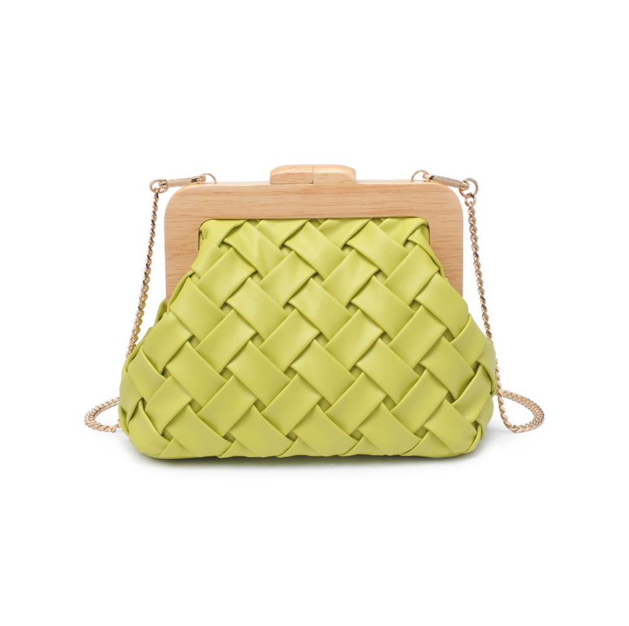 ADLITA WOVEN CLUTCH