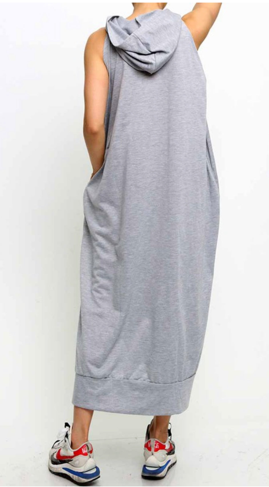 BAZOOKA HOODED DRESS