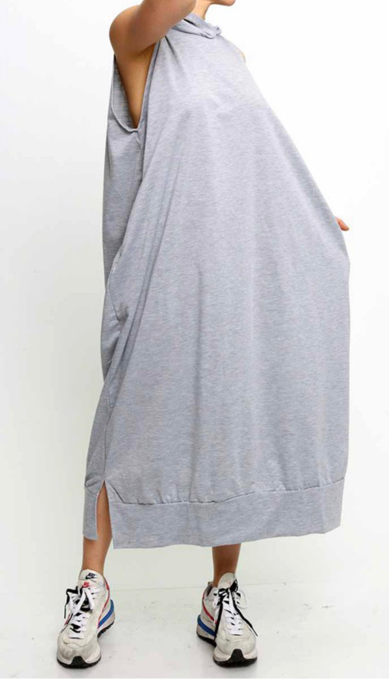 BAZOOKA HOODED DRESS